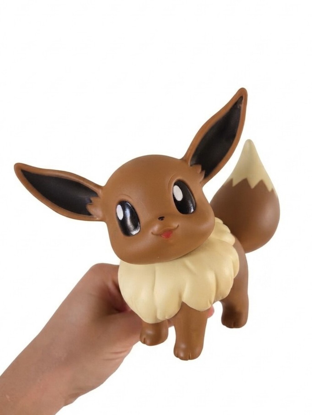 Vintage 1998 Pokémon Eevee Tomy Figure Nintendo Hard Vinyl Collectible Toy